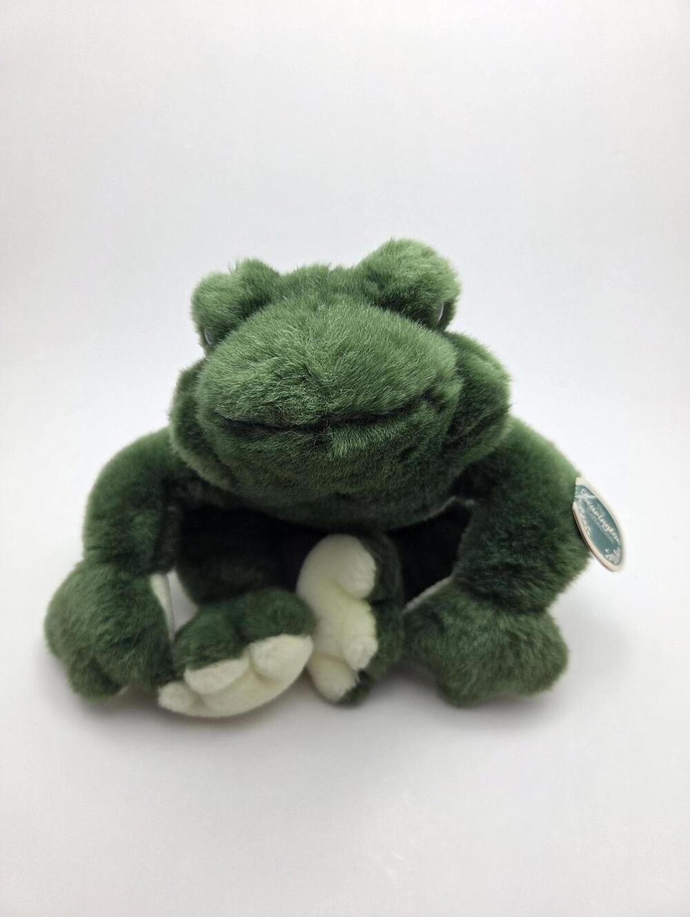 Bearington Collection Green Frog Rattle Plushie NWT (12 inch)